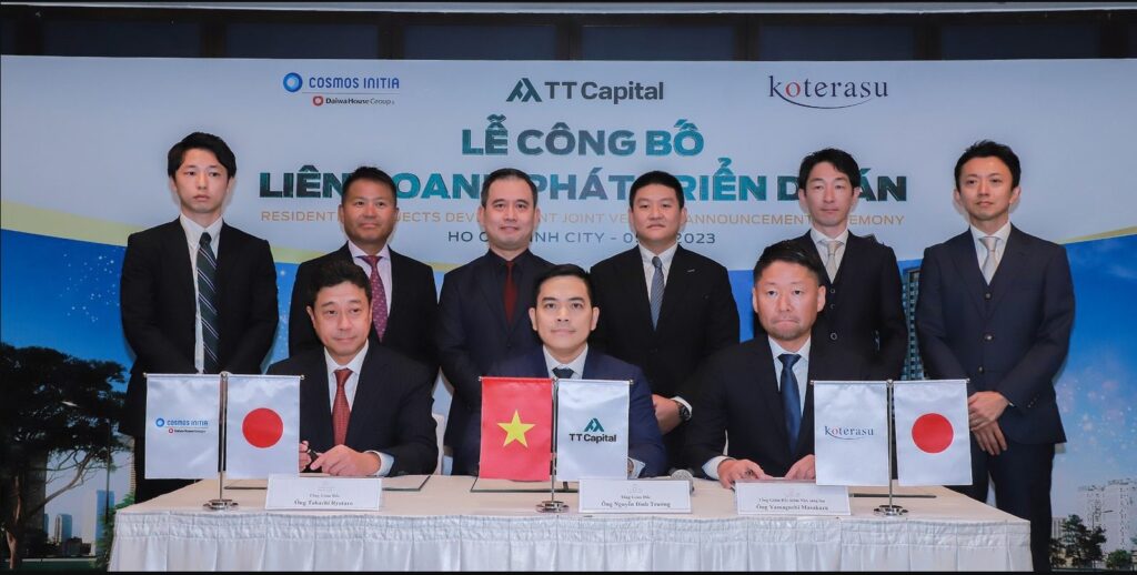 TT Capital khởi công siêu dự án TT Avio khuấy đảo thị trường Bình Dương Ky ket du an TT Avio 2
