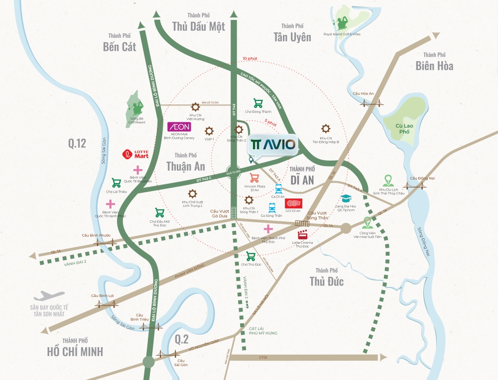 Nhà đầu tư thông thái chọn TT Avio, tại sao? vi tri du an tt avio